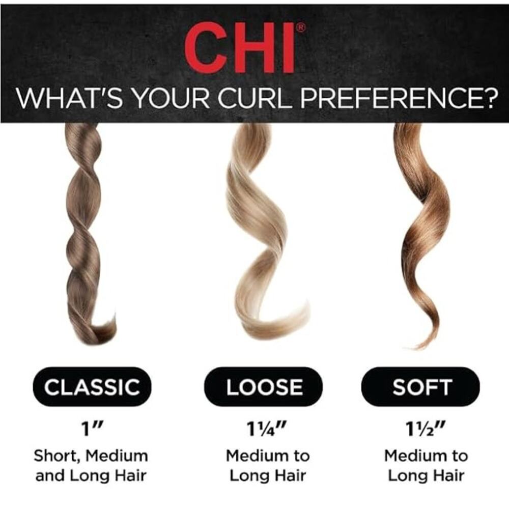 Chi Spin N Curl Iron Wand Black - Picture 3 of 8